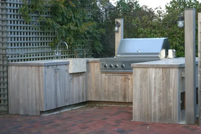 Completed landscape architecture project