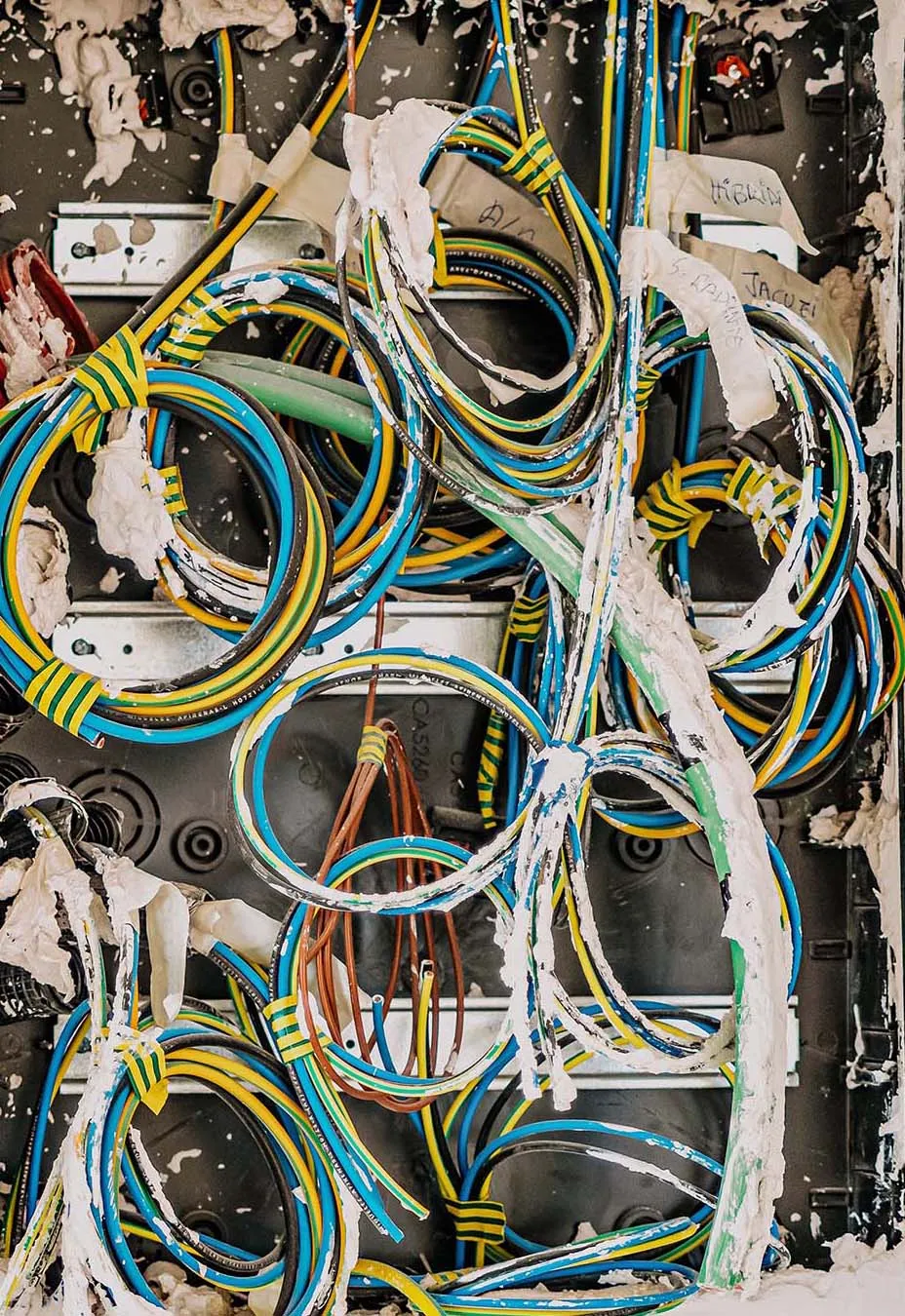 Cable and conduit work