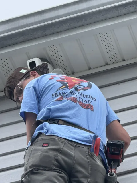 work photo from franciscopaulinoelectrician.com