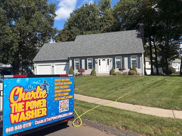 You talk about looking brand new after pressuring washing the house in Berlin, CT