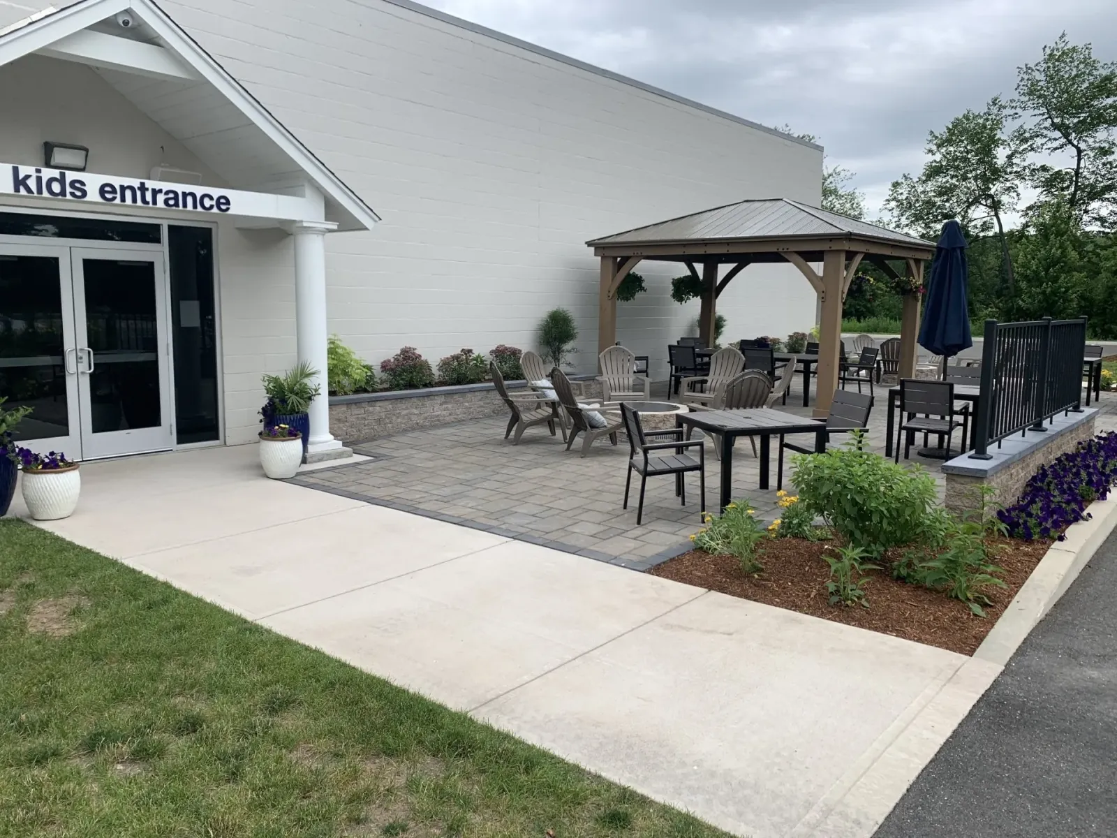 landscaping and patio installation in Enfield CT