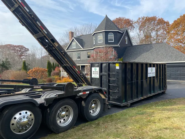 Maine Waste & Recycling work photo