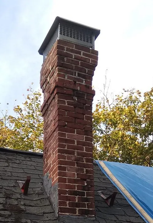 chimney in need of repair