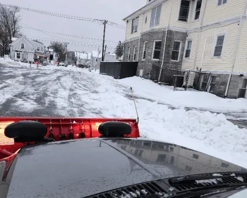 Snow Plowing & Salting in Brockton