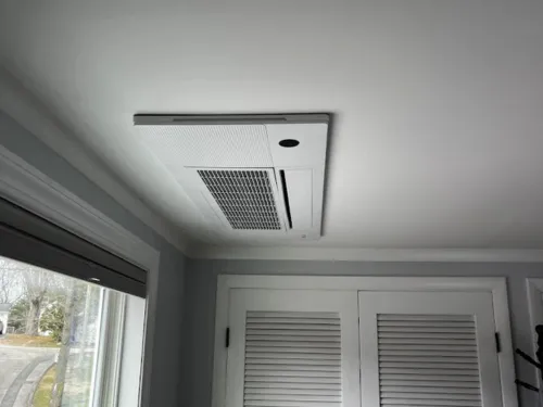 Flush-Mount Ceiling Cassette Mini-Split Install