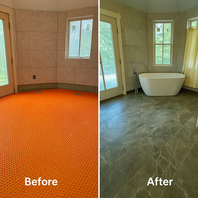 Before & After Bathroom