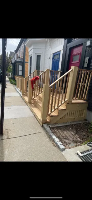wooden stair renovation