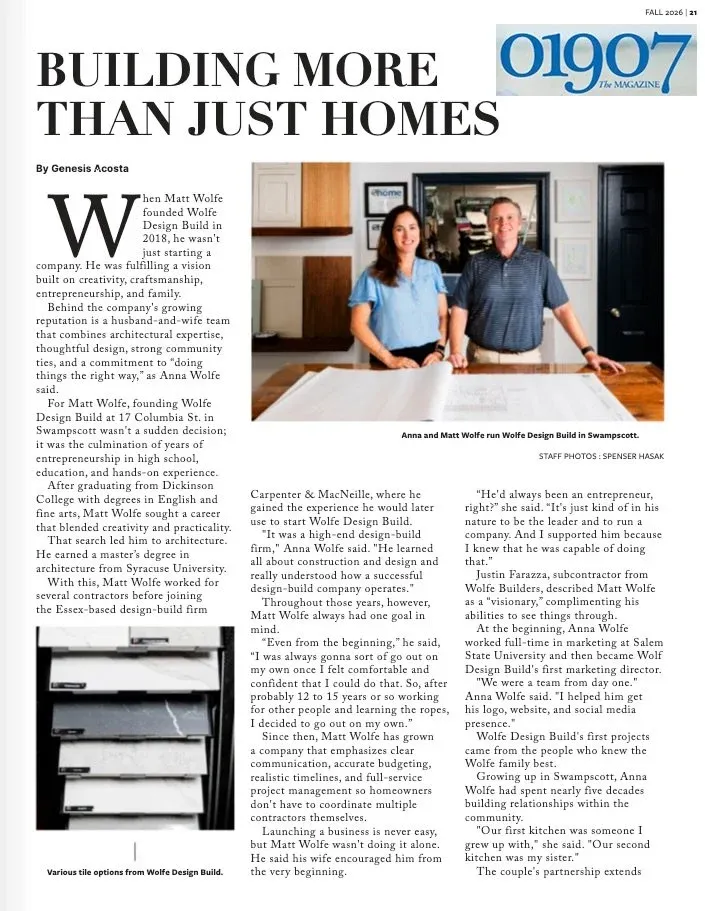 Thank you, 01907 The Magazine, for this amazing feature! It&rsquo;s such an honor to live and work in a community we&rsquo;re so proud to be part of. We&rsquo;re incredibly grateful for the recognition.