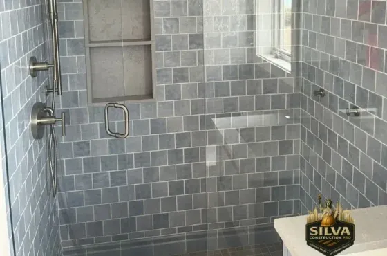 Classic Subway Tile Walk-In Shower