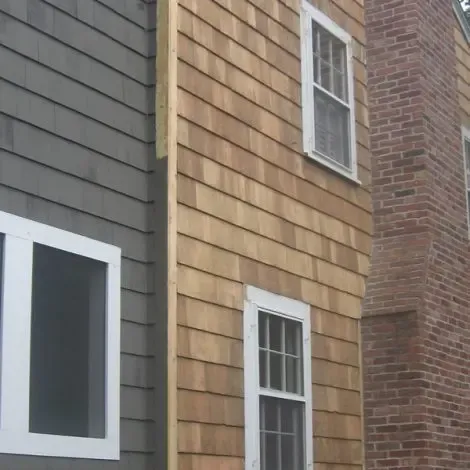 Not Painted Siding