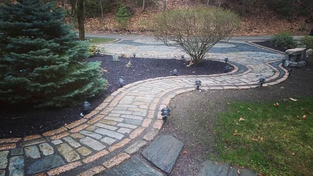 Cobblestone Serpentine Walkway & Drive
