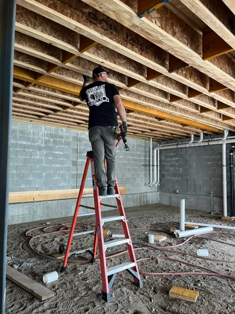 Working on Condominium in Quincy