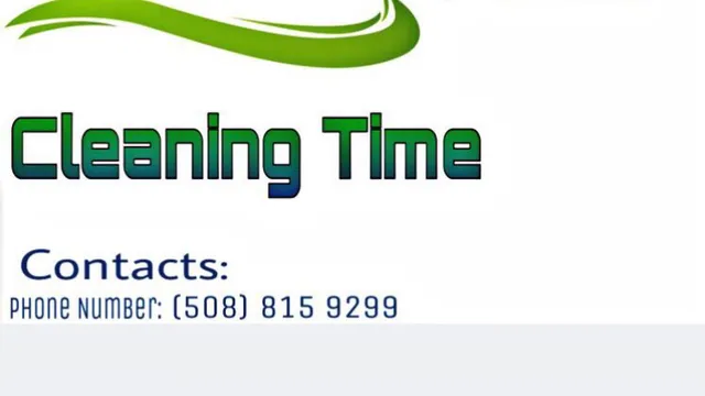 Cleaning time logo