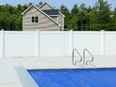 Vinyl Fences installed by Down Home Fence in Middleborough, MA