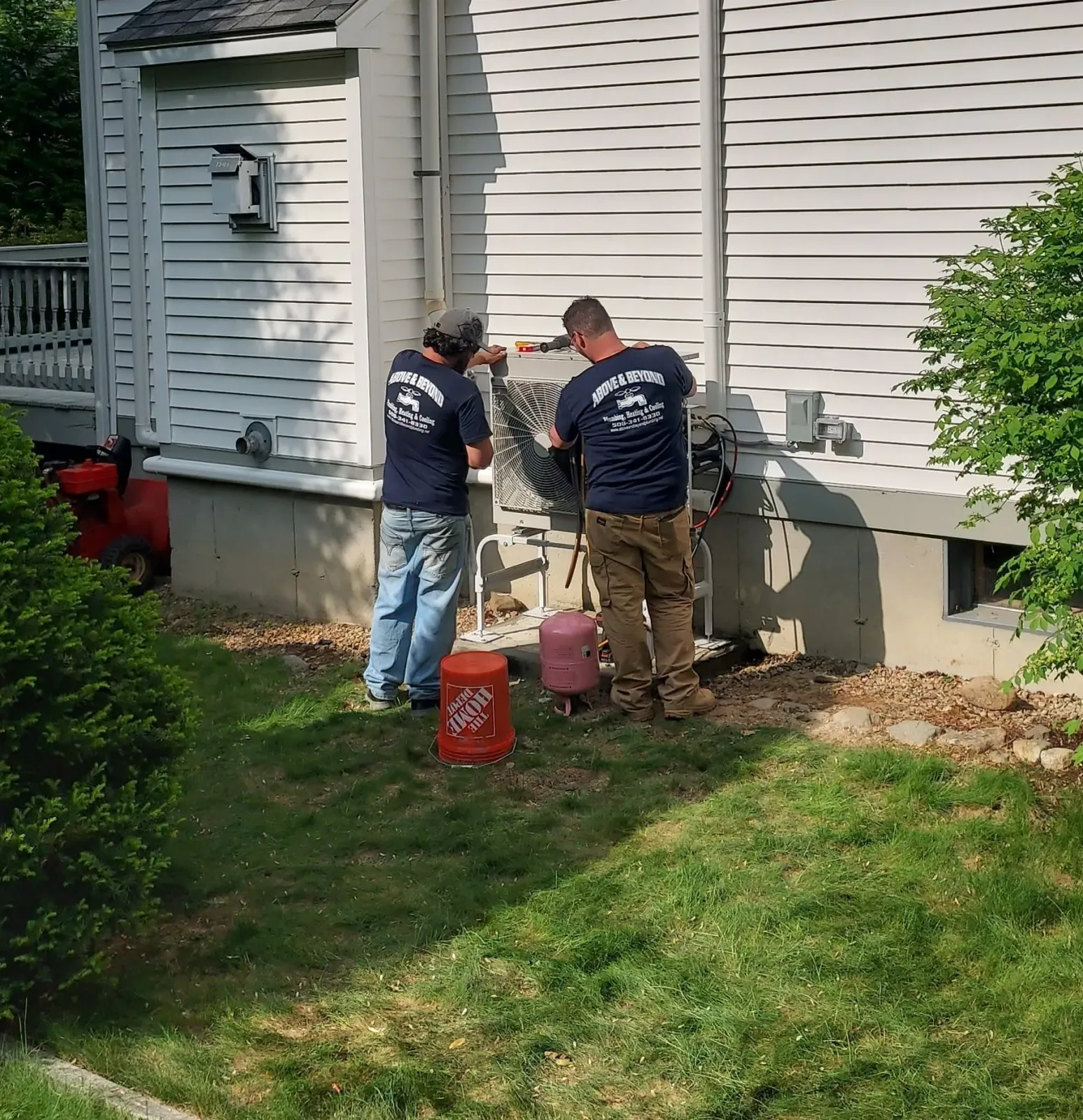 work photo from aboveandbeyondplumbinghvac.com