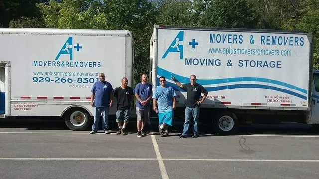 A+ Movers and Removers work photo
