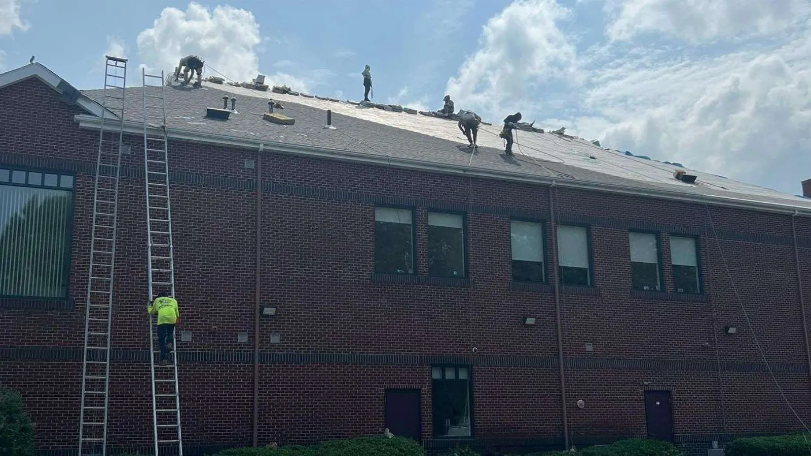 work photo from johnbeanroofing.com