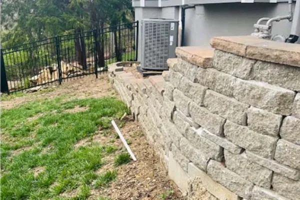 Retaining Wall Installation