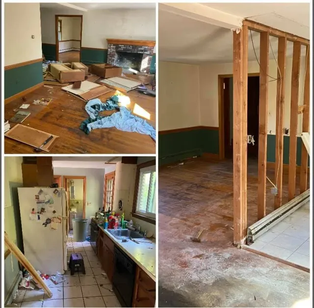 Some of our full and partial junk removal & demolition jobs