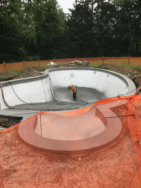 work photo from ravepools.com