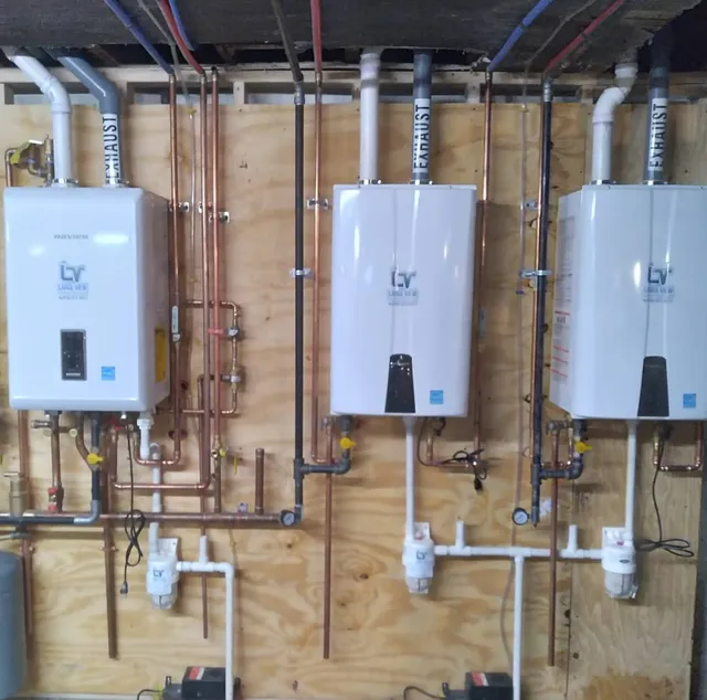 Large View Plumbing & Heating work photo