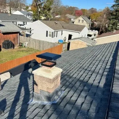 New Chimney Cap Installation