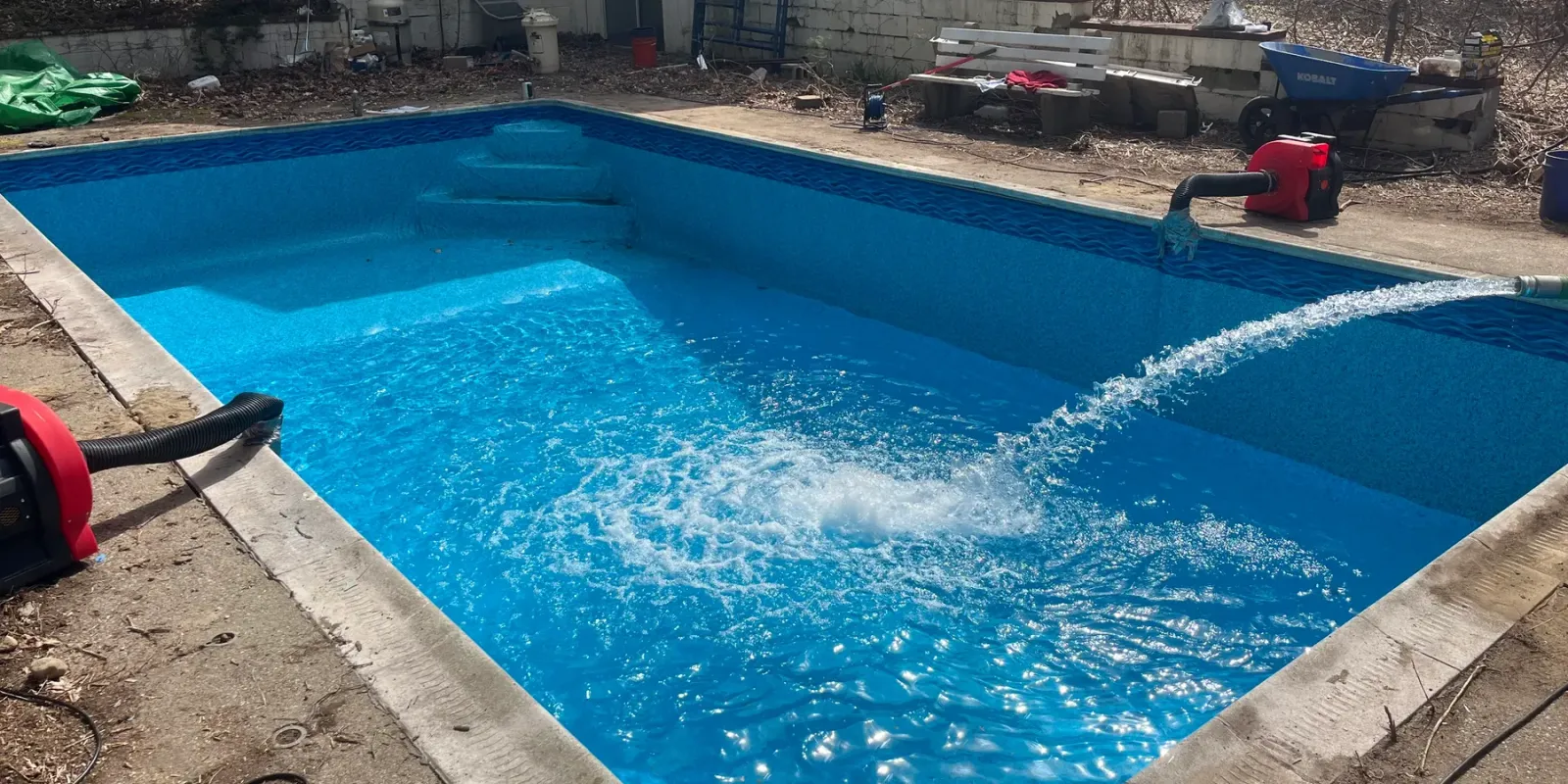 Brady's Pool Services researched project photo