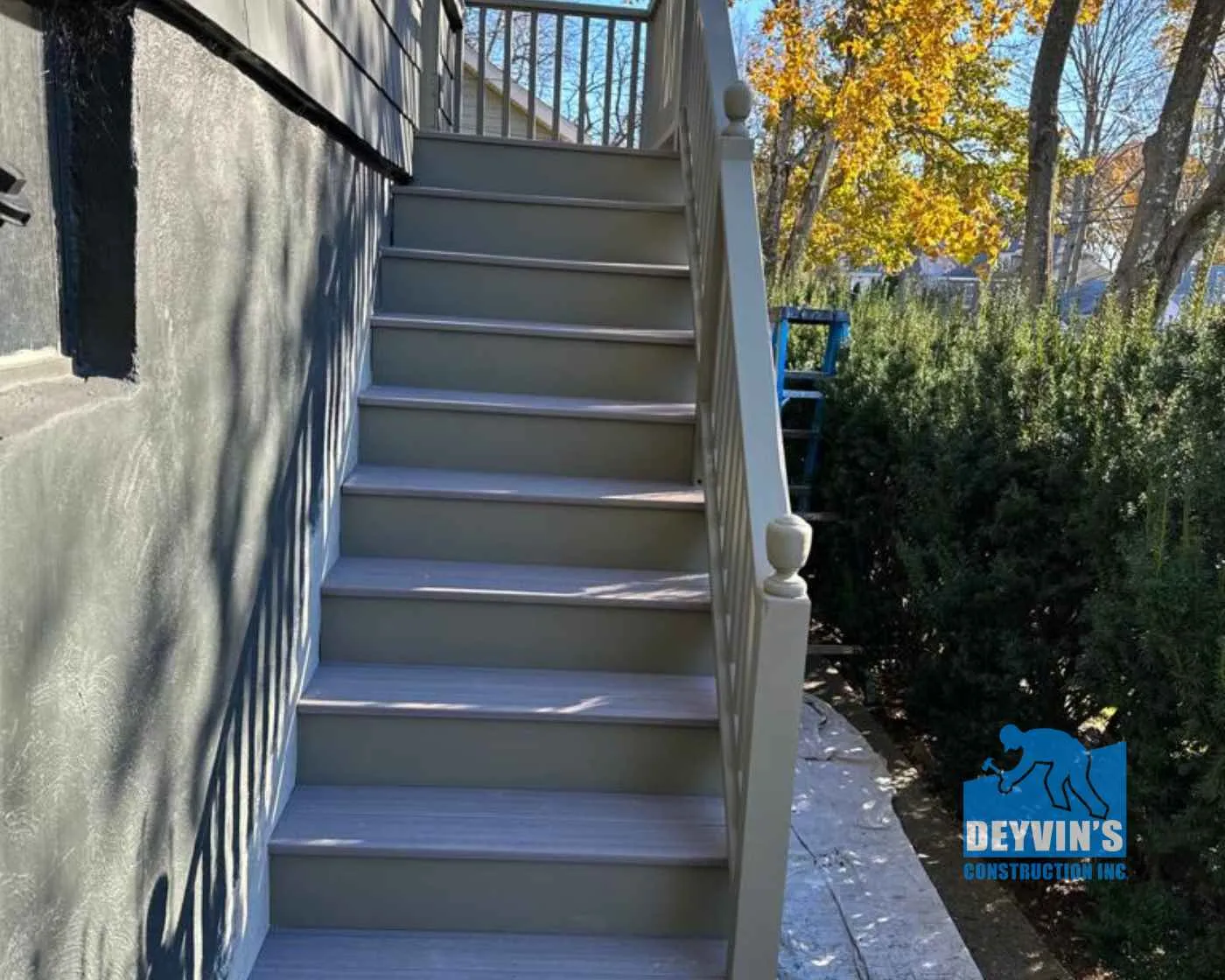 Staircase repair and painting