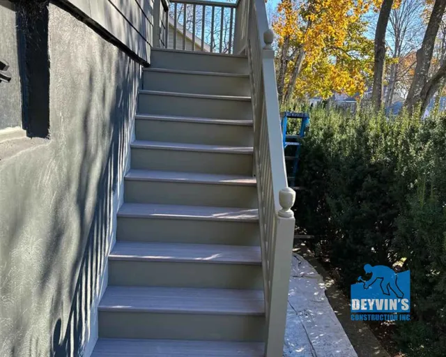 Staircase repair and painting