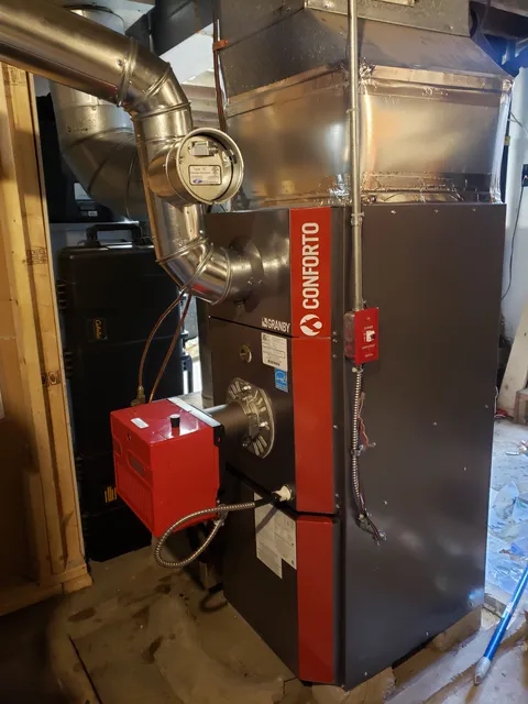 Conger's Heating & Cooling, Inc. Home Heating Oil Delivery & HVAC Services work photo