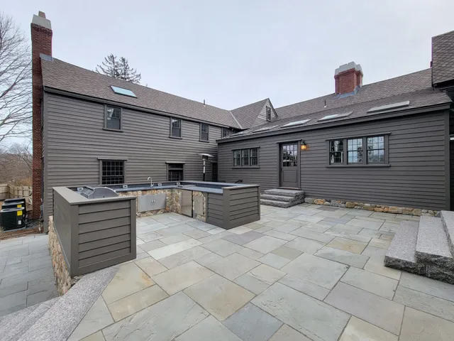 Rear Addition and New Courtyard with Outdoor Kitchen