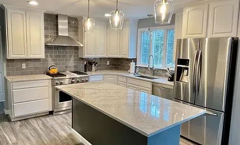 kitchen cabinets done by our company
