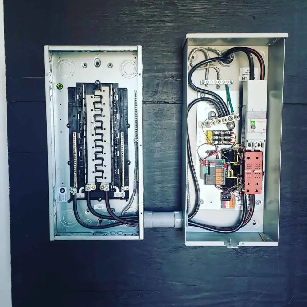work photo from burkeelectricllc.com