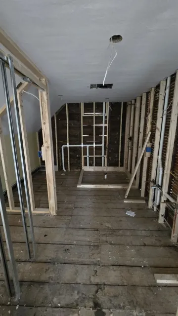 Condition when NERP took over the whole-house renovation in Wayland Massachusetts