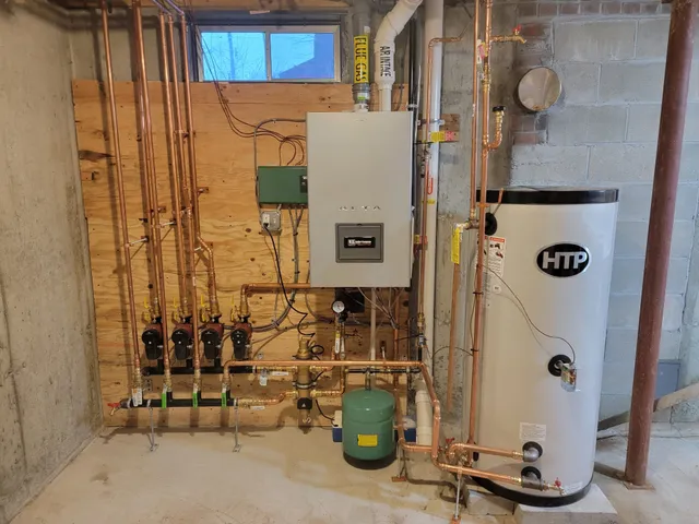 R. Vento Plumbing and Heating work photo