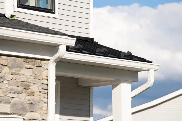 Durable gutter services in New England by Jancewicz & Son, your go-to expert for reliable roofing and gutters near me.