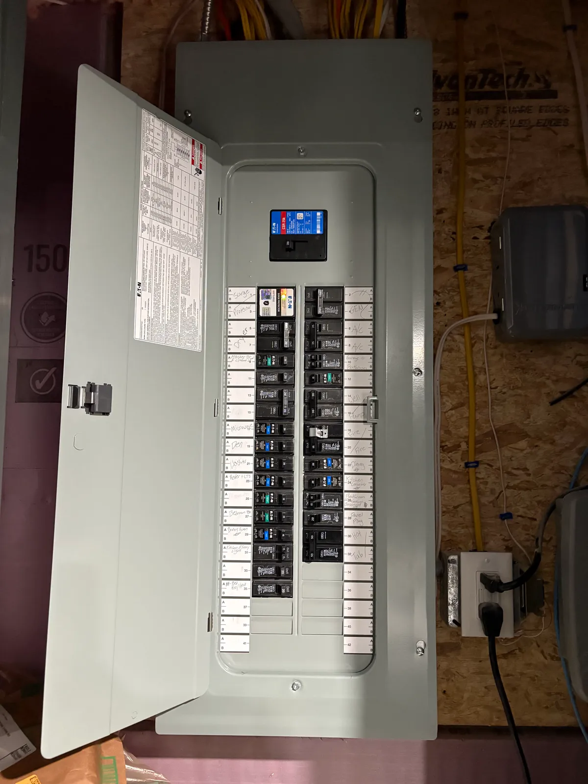 ELECTRICAL PANEL SWAP