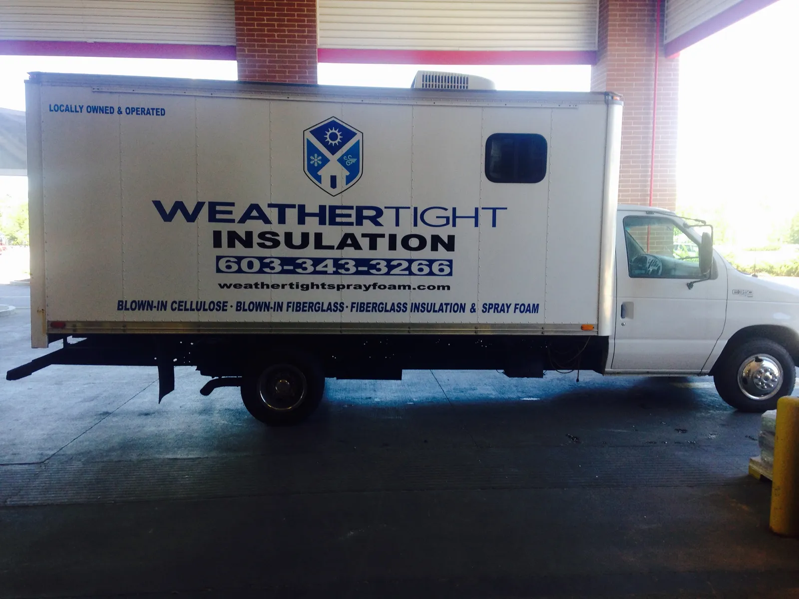 work photo from weathertightsprayfoam.com