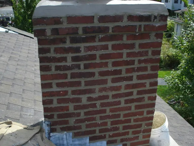 work photo from kellerschimneyrepair.com
