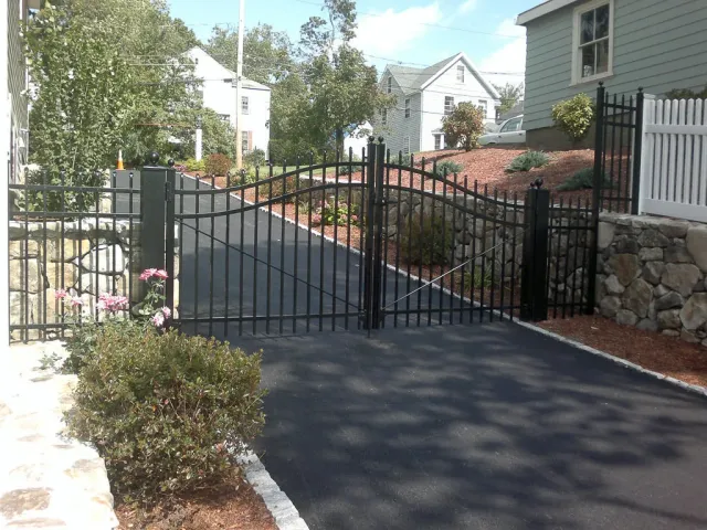 4 high commercial aluminum double gate in Watertown.jpg