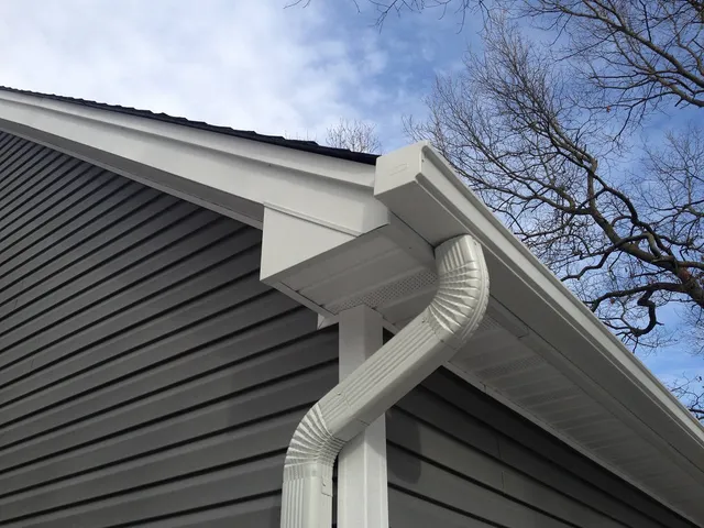 All American Seamless gutters work photo
