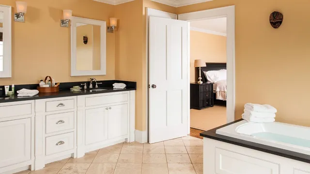 luxury master bathroom