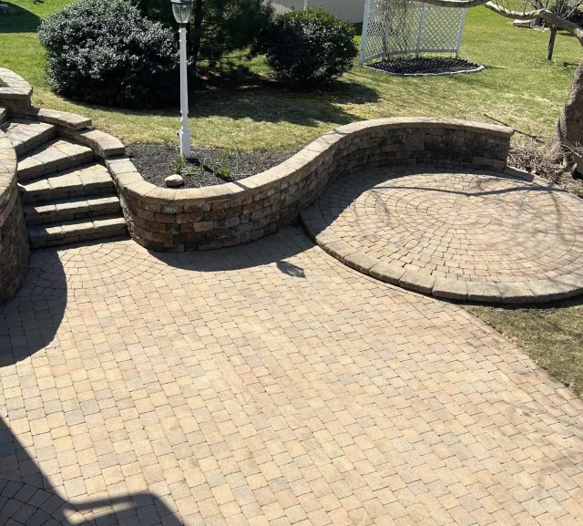 Trident Pressure Washing Patio stone in Connecticut