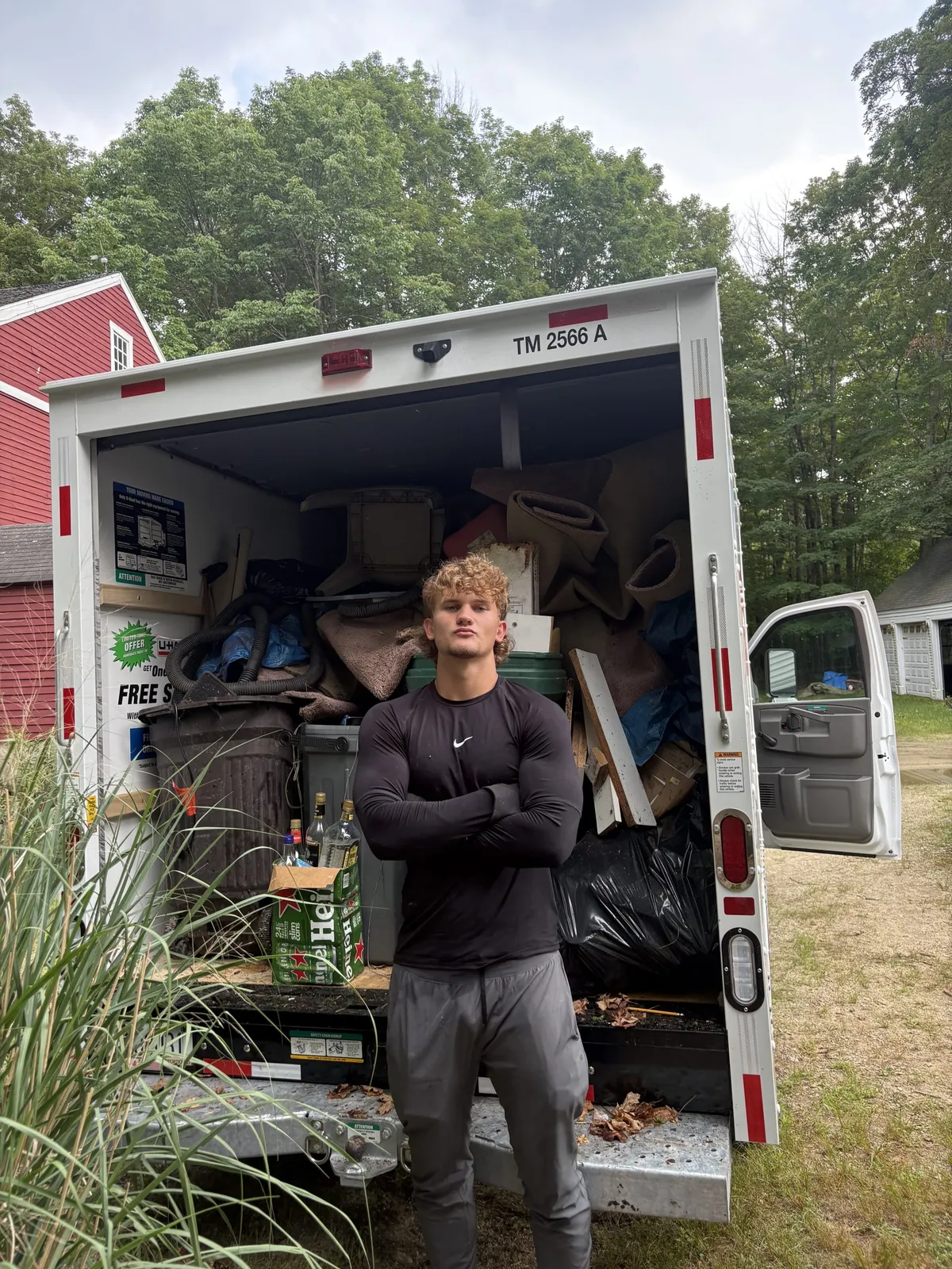 EasyScrap team member outside of truck