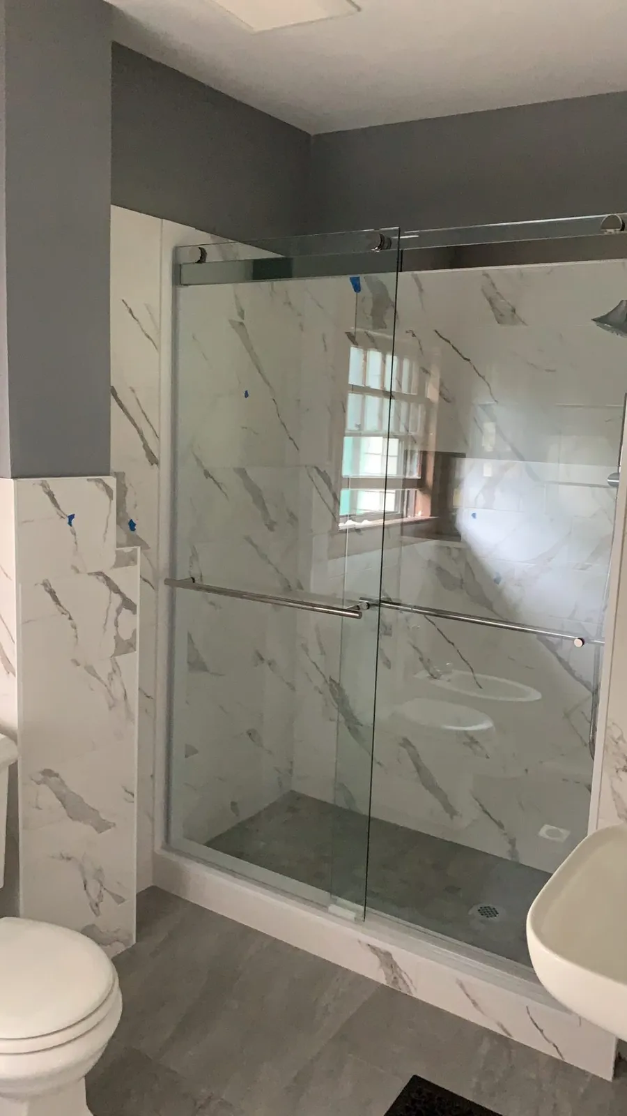 Bathroom shower remodel