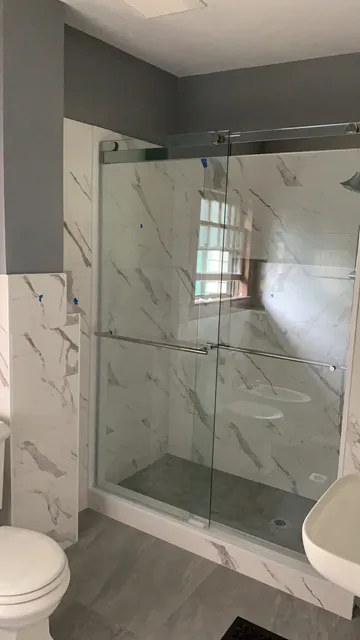 Bathroom shower remodel