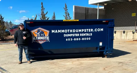 work photo from mammothdumpster.com