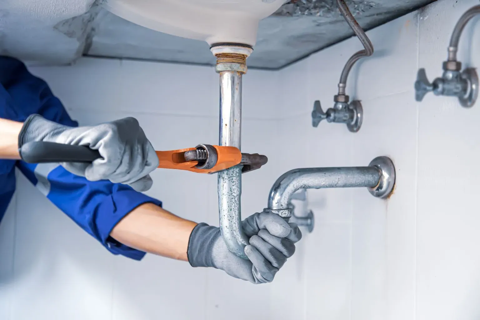 work photo from vaughnplumbinghvac.com