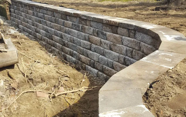 Westford, MA Retaining Wall
