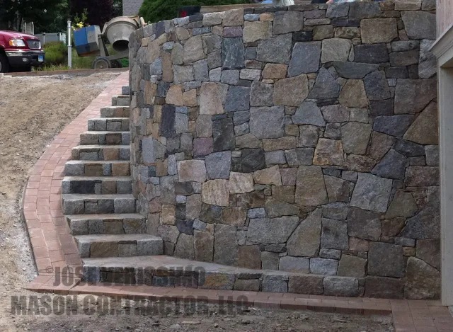 Retaining Wall on Driveway